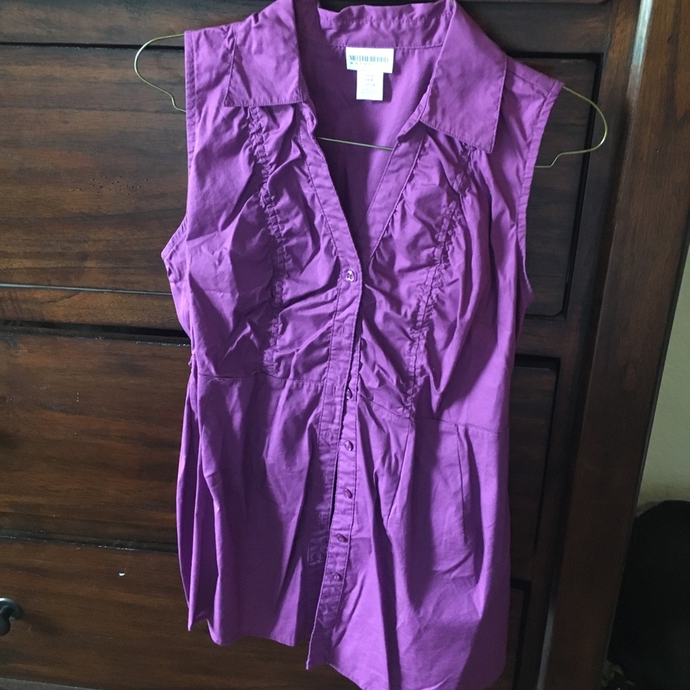 Maternity dress shirt